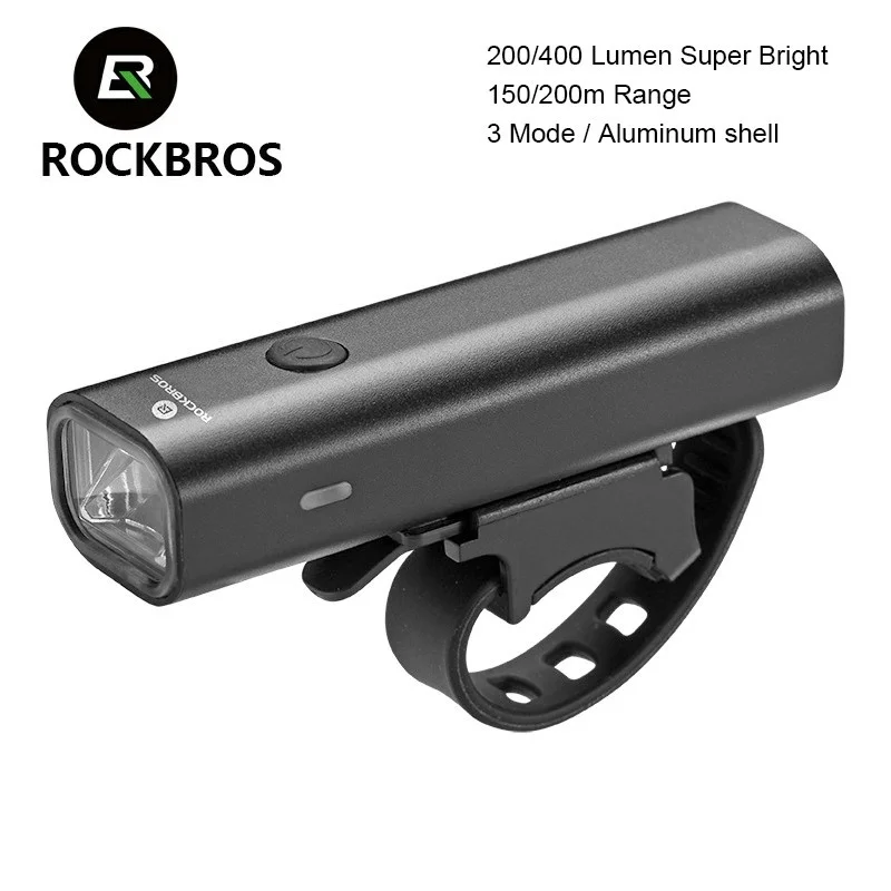 

200/400 люмен велосипедный передний фонарь USB водонепроницаемый велосипедный фонарь высокая вспышка точесветильник светильник Ночной дождь п...