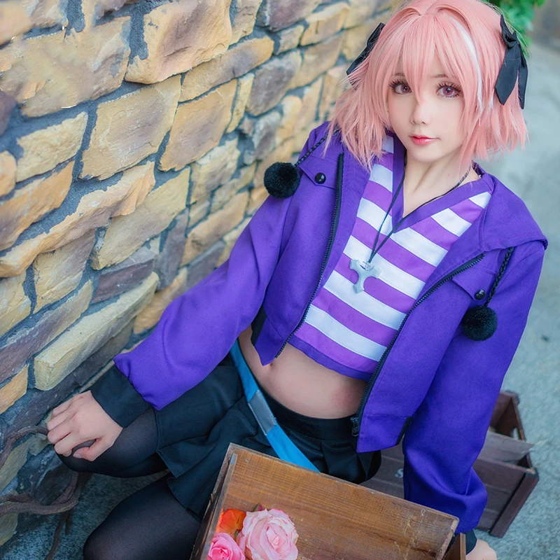 Новинка &quotсудьба&quot/апокрифа Astolfo Косплей Костюм ежедневная спортивная одежда