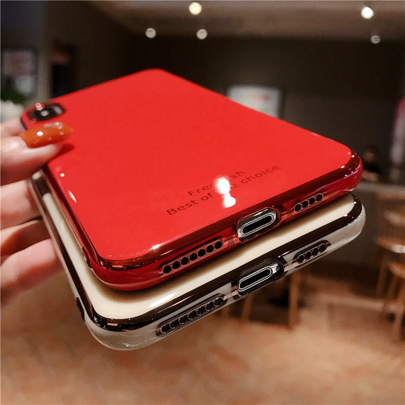 

6D Plating TPU Case For iPhone SE 2020 11 Pro XS MAX XR X 8 7 6s Plus Case Silicone Shockproof Bumper For iPhone SE 2020 Fundas