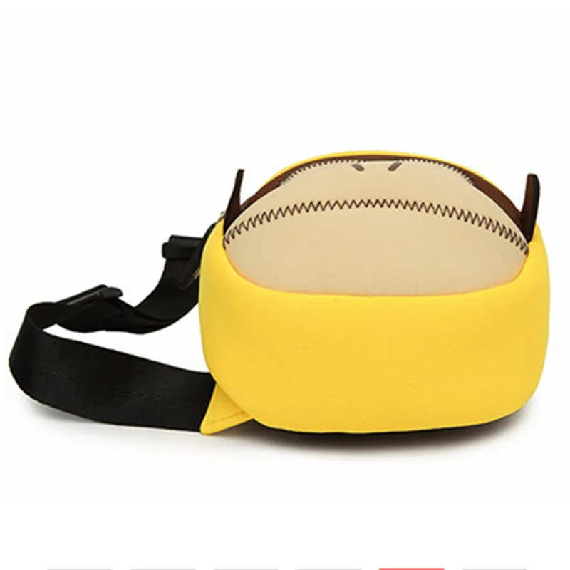 Детские Желтые сумки через плечо с рисунком в форме обезьяны для мальчиков