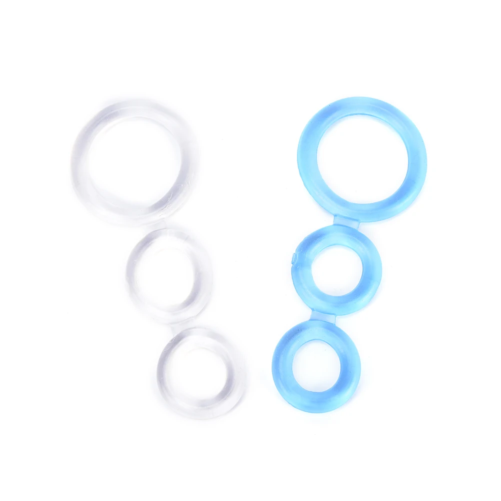 Высокая эластичность тренера Кольца для пениса 3 Задержка эякуляции секс игрушки