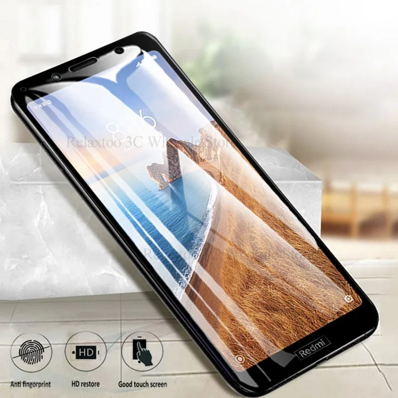 2 шт Защитное стекло для Xiaomi Redmi 7A, закаленное стекло, полное покрытие, Защита экрана для Redmi 7A 7 A, Защитная пленка для экрана