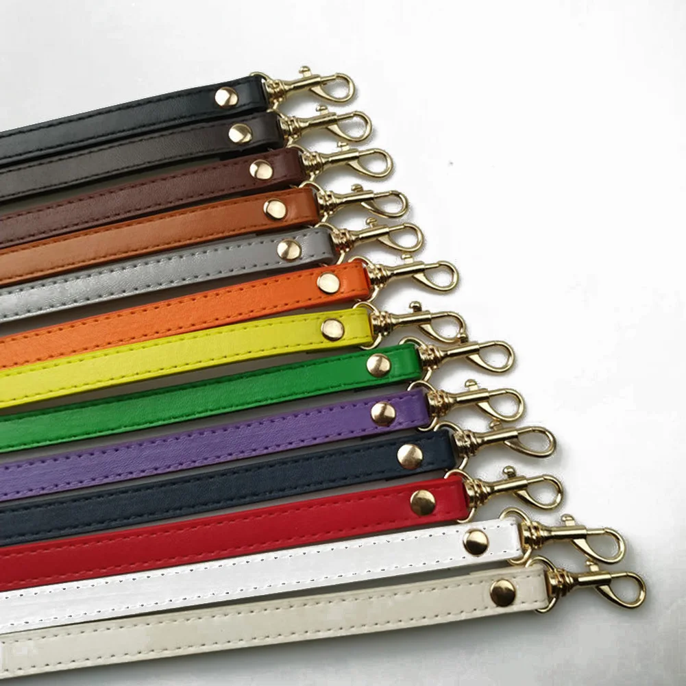 Fashion Womens Ladies Adjustable Handbag DIY Handle PU Leather Strap Belts Buckle Shoulder Bag Accessories Long Belts