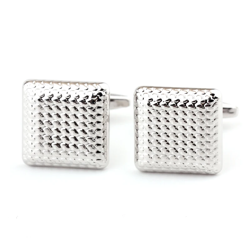 Новое поступление 2019 элегантные мужские запонки глянцевые трехмерные тисненые