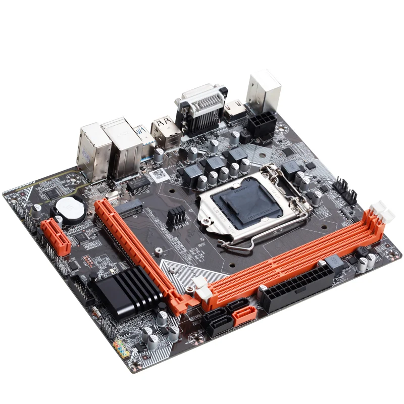 Материнская плата Atermiter B75 для Intel LGA 1155 i3 i5 i7 E3 DDR3 1333/1600 МГц 16 Гб SATA3.0 USB3.0 PCI-E VGA HDMI