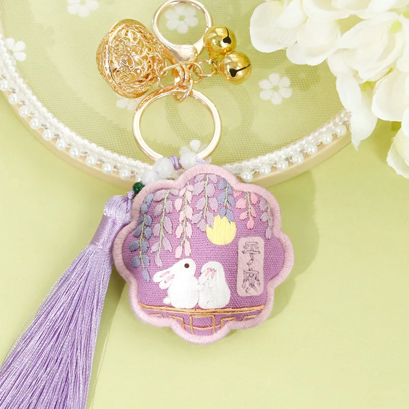 Набор для вышивки крестиком Omamori сделай сам вышивка с надписью мира ручная работа