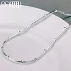 Цепочка-змейка из серебра 925 пробы, 1820 дюйма, 1,22 мм