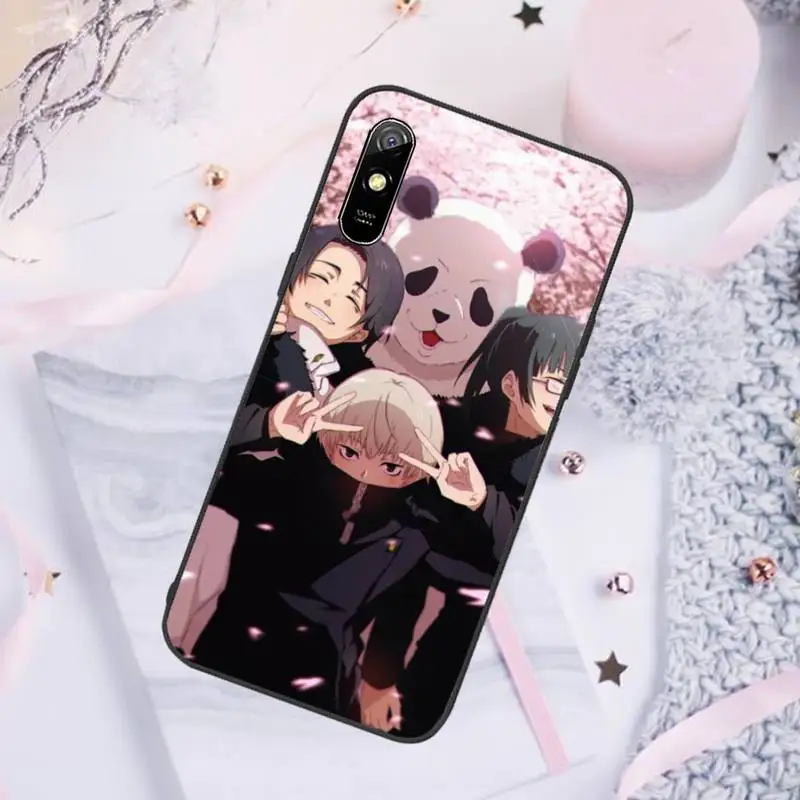 

Jujutsu Kaisen Phone Case For Xiaomi Redmi note 7 8 9 pro 8T 9A 9S Mi Note 10 Lite pro