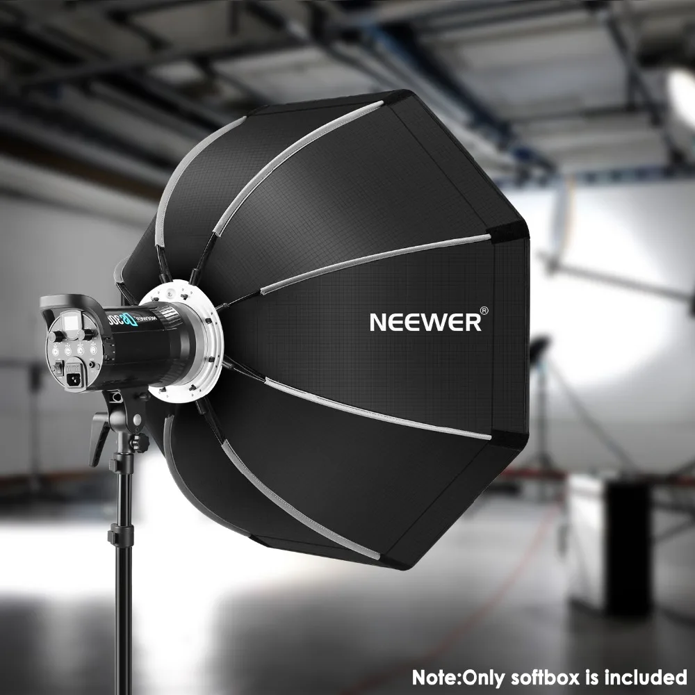 Складной восьмиугольный софтбокс Neewer 35,4 дюйма/90 см с креплением Bowens, чехол для Speedlite Studio