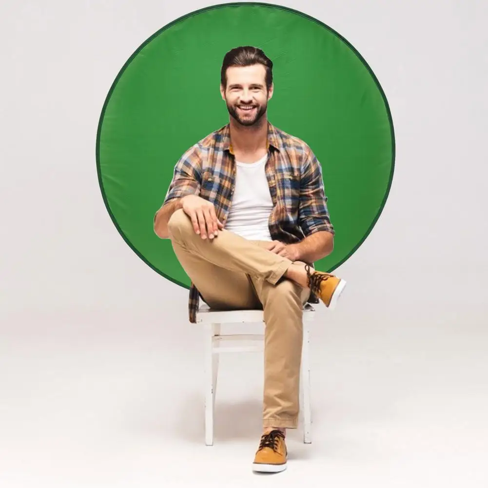 

Складной тканевый чехол с зеленым стулом, портативный тканевый фон для студийной фотосъемки, аксессуар для уменьшения отражения светильни...