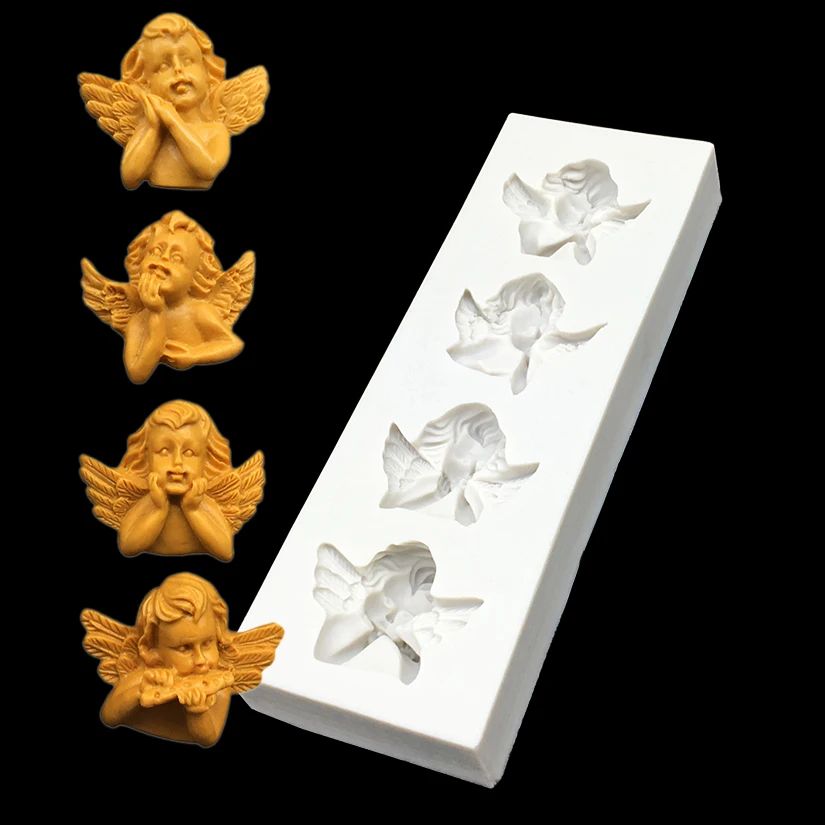 

Форма для выпечки Fengying силиконовая с изображением ангела