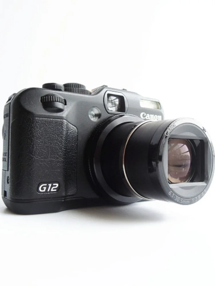 Бывший в употреблении Canon PowerShot G12 10 0 МП 2 8 ''экран с 5-кратным увеличением
