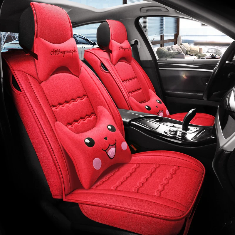Покрытие для автокресла из льняного волокна Citroen c1 celysee ds3 c4 ds4 c5 ds5 c3 aircross c4aircross