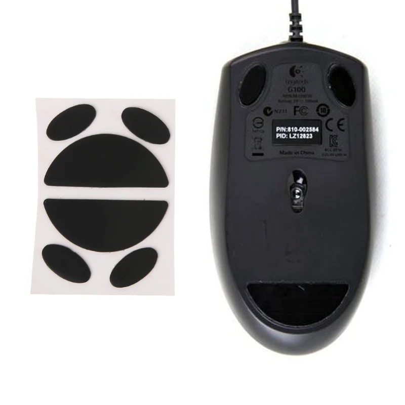 2 набора сменные коньки для мыши толщиной 0 6 мм logitech G100 G100S | Компьютеры и офис