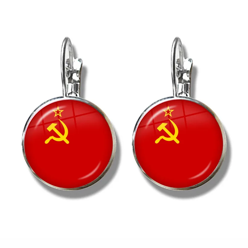 Советское соединение, Бразилия, Канада, Нидерланды, Израиль, Сирия, Venezuela, Соединенные Штаты, испанский национальный серьги с флагом для женщин ювелирные изделия для девочек