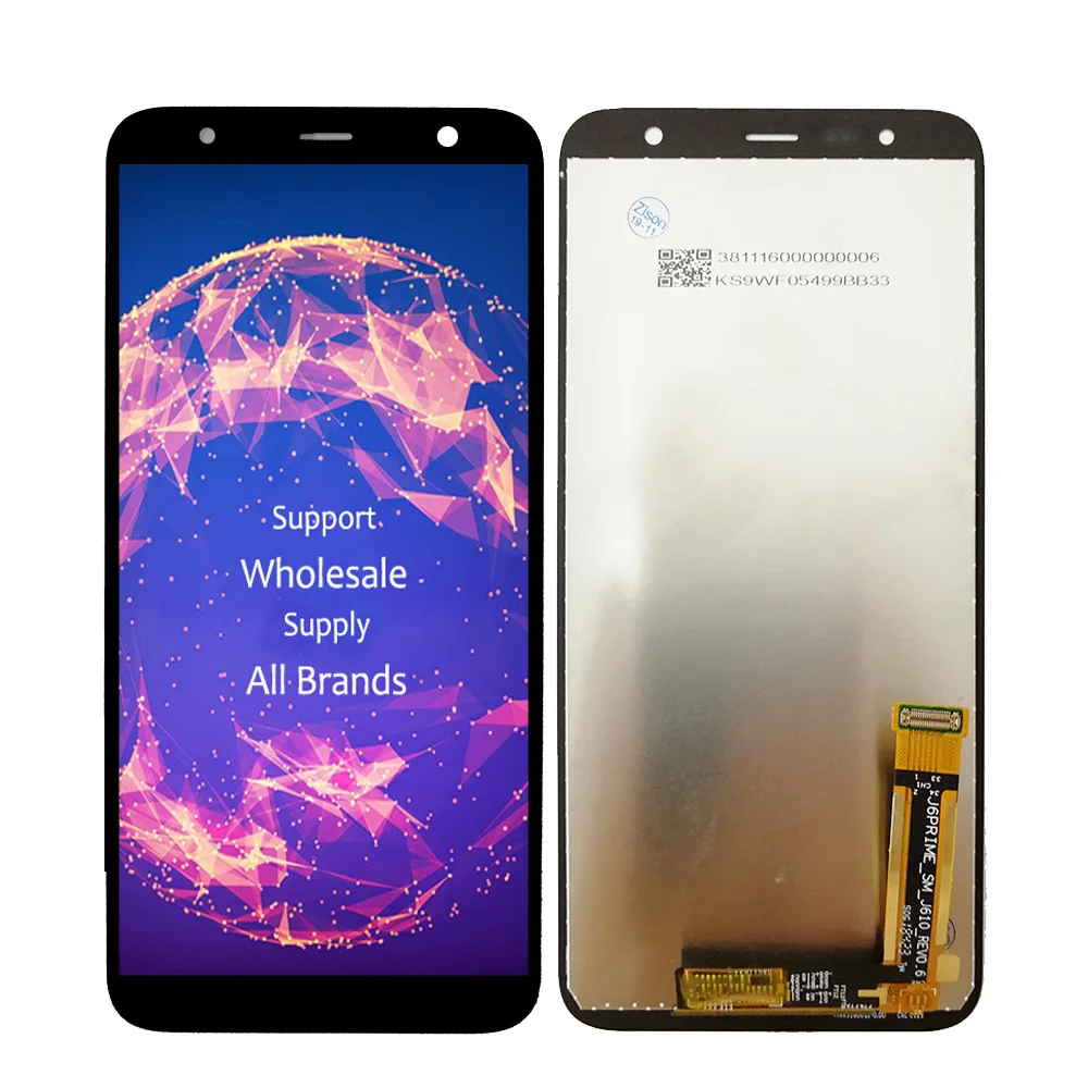 ЖК экран Amoled AAA для Samsung J4 + J415 Galaxy plus J415G J415FN сменный SM J415F|Экраны мобильных