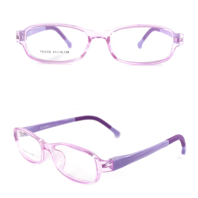 Детские очки TR90 из высококачественной серии желе для мальчиков и девочек по