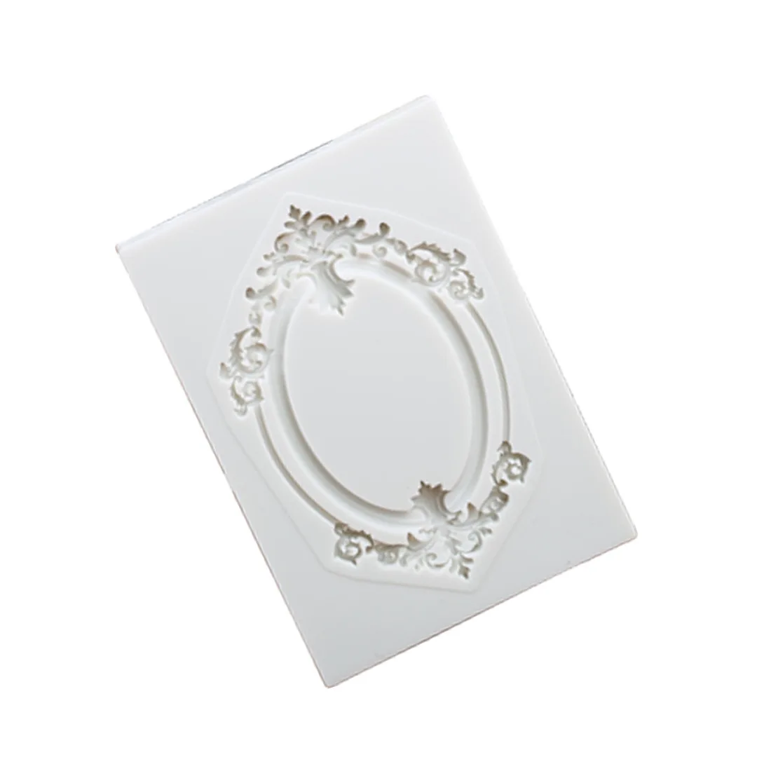 Бетон смола формы в стиле барокко кружево фоторамка силиконовый полимер помадка