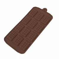 1pcs silicone chocolate block bar mould kitchen baking mold tools ice tray cake decorating tool cake jelly candy tool diy molds