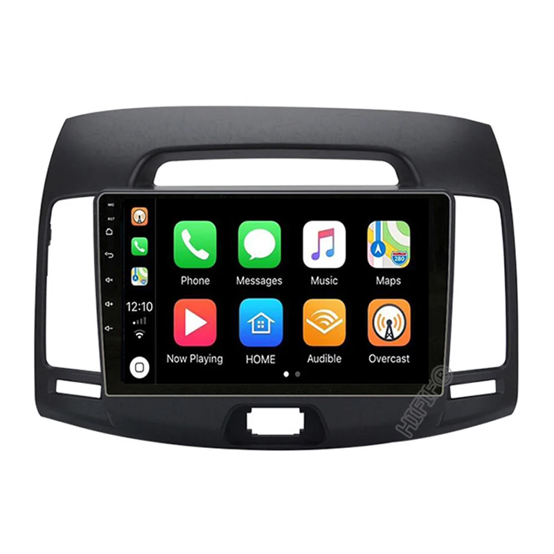 Автомобильный мультимедийный плеер Android 10 2 Din GPS Авторадио для Hyundai Elantra 2007 2008 2009 2010