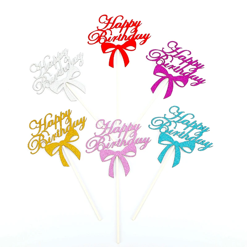 1 шт. верхушка для торта выпечки торт дополнительное украшение Блестящий