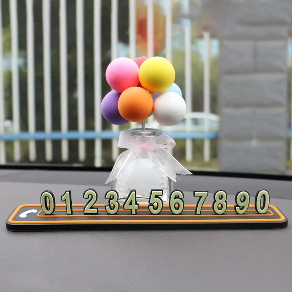 

Simple Car Temporary Parking Card Phone Number Card Plate Telephone Number Car Park Stop Automobile Accessories Car-Styling