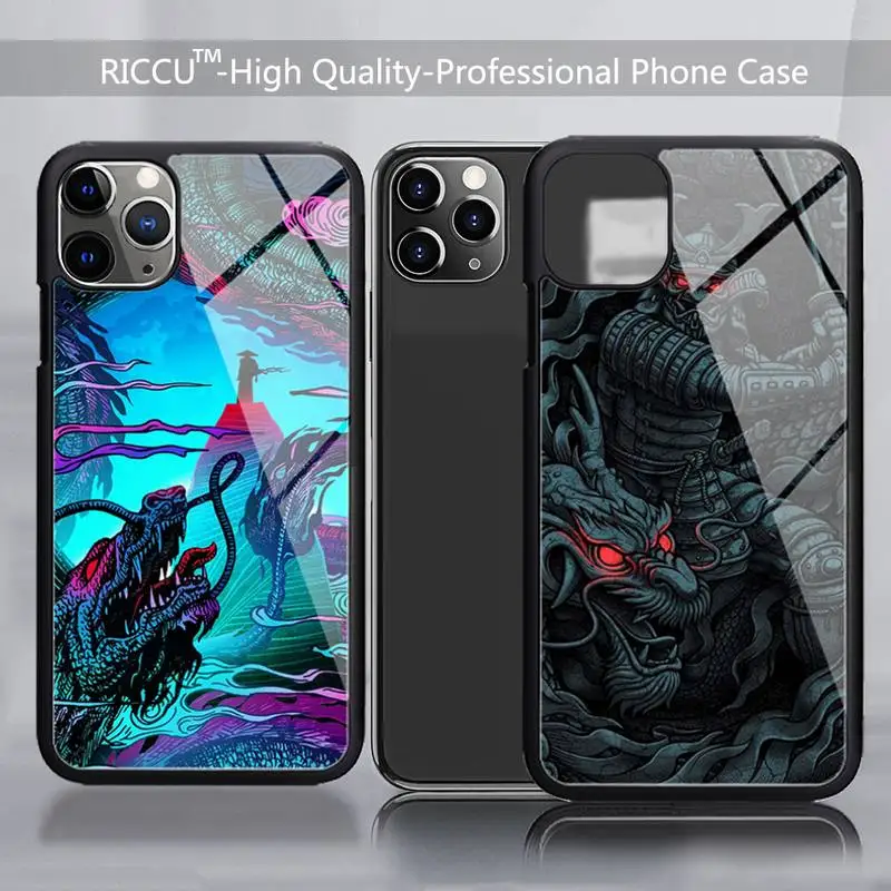 Японский Резиновый чехол для телефона с самураем iPhone 12 11Pro Max XS 8 7 6 6S Plus X SE 2020 XR 12Mini