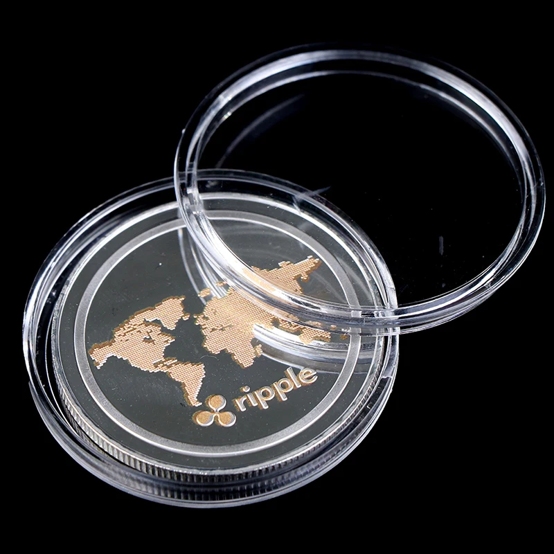 

1pc Ripple coin XRP CRYPTO Commemorative Ripple XRP Collectors Coin Gift