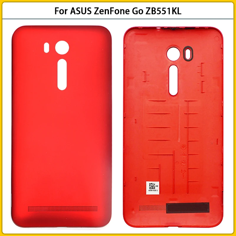 Новинка для ASUS ZenFone Go ZB551KL Пластиковая Задняя Крышка батарейного отсека задняя