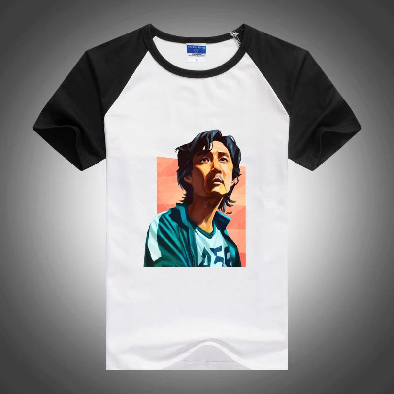 Мужские новые футболки с коротким рукавом и шортами Seong Gi-hun 456 2022 летние модные