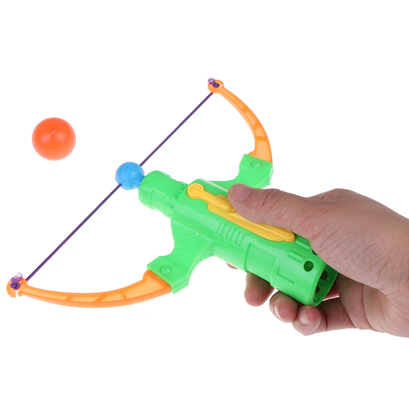 1 шт. пистолет для настольного тенниса лук стрельба из лука пластиковый шар