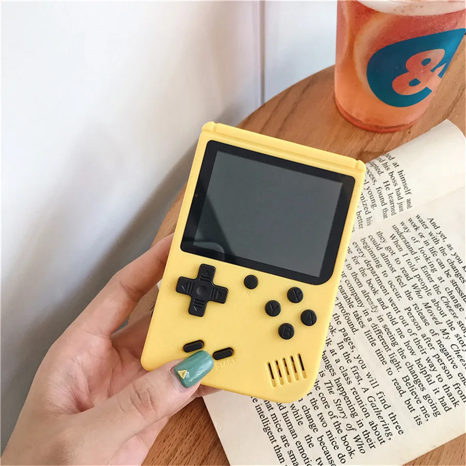 Ретро портативная мини портативная игровая консоль 8 бит 3,0 дюймов цветной ЖК-дисплей Детский Цветной игровой плеер встроенный 500 игр лучший подарок