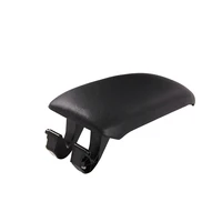 leather car armrest latch cover car pad center console arm rest storage box lid cover leather for audi a3 8p seat supports