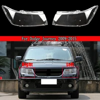 car front headlight lens cover lampshade glass lampcover caps headlamp shell for dodge journey 2009 2015