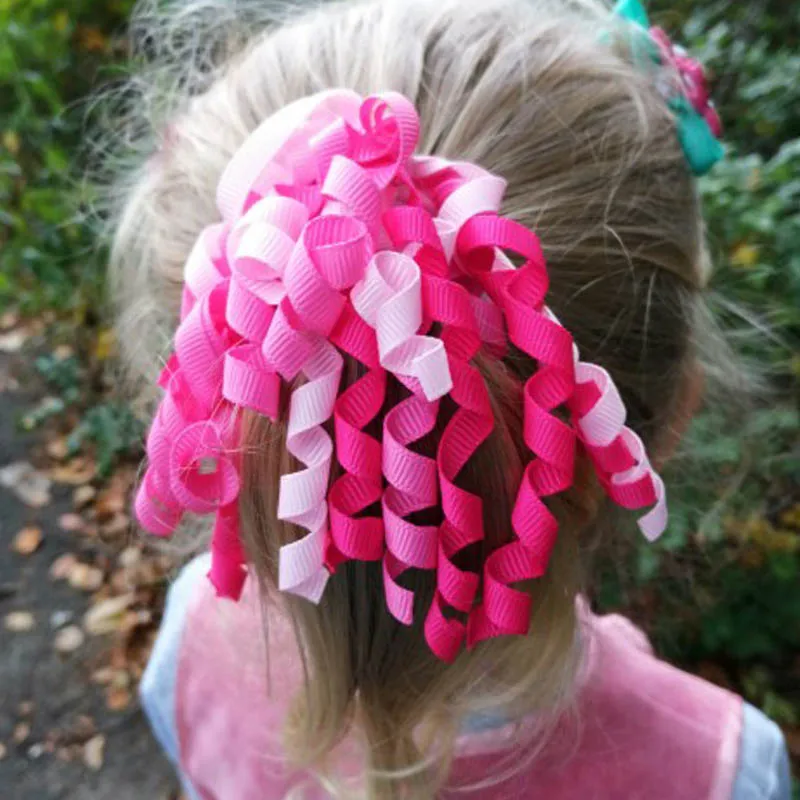 Детские резинки для волос MISM2pcs/набор цветные эластичные девочек|Аксессуары