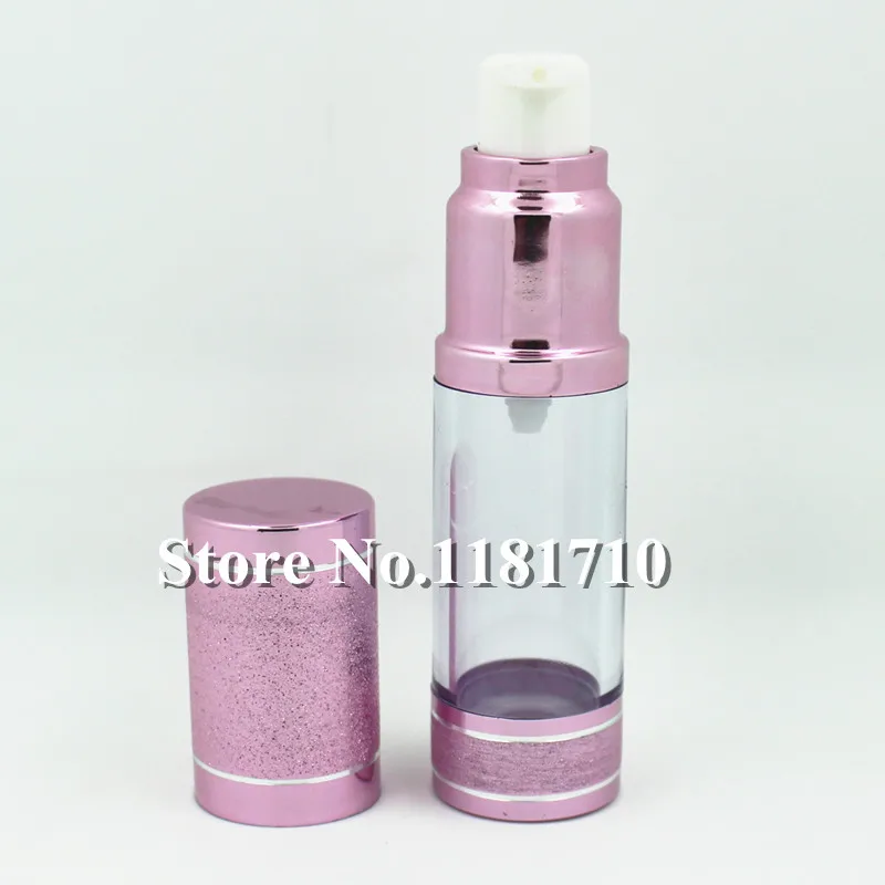 

Hot Sales_20pcs/lot 15ML Airless Bottle Plastic Lotion Bottle With Airless Pump Used For Cosmetic Sprayer Or Perfume Packaging