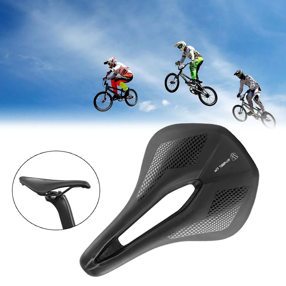 

1Pcs Mountain Road Bike Saddle Comfortable Breathable Racing Seat Bicycle Silicone Cushion Bicycle Seat Cover Cushion