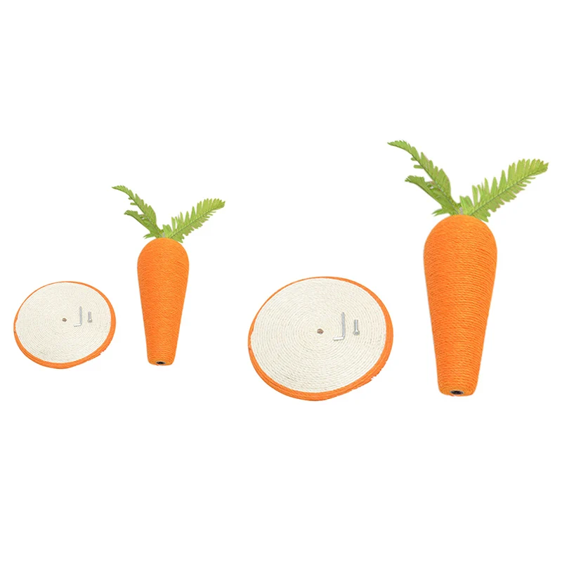 

Sisal Climbing Cat Toy Radish Two-Color Sisal Pet Products