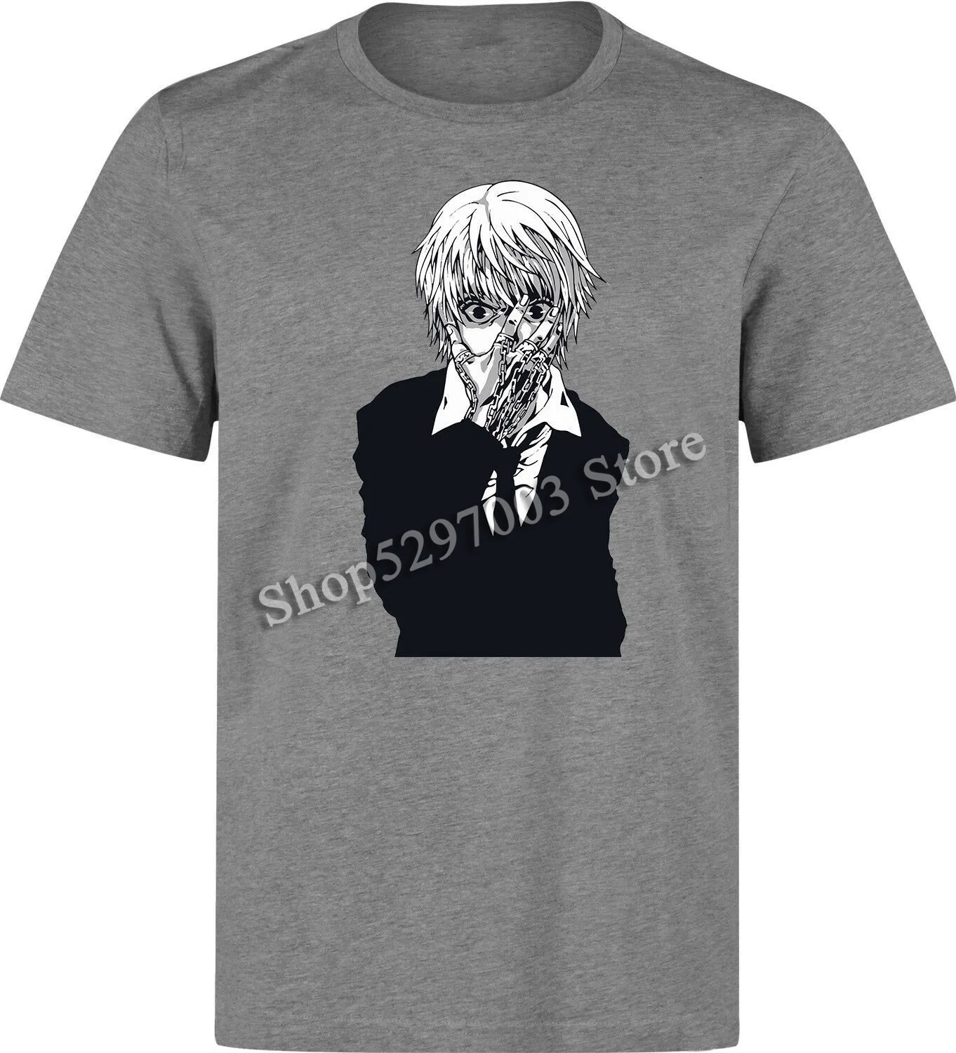 Охотник х аниме Kurapika последний клан Курта Мужская (женщина в наличии) серая