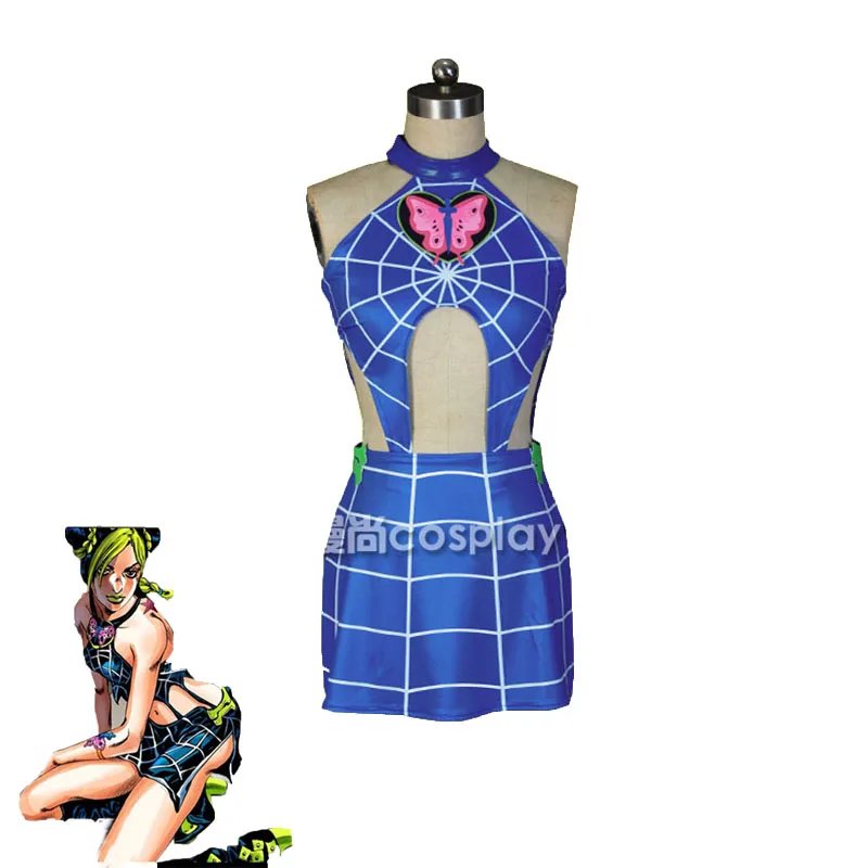 Женское платье для косплея Джоджо из аниме Невероятные приключения |