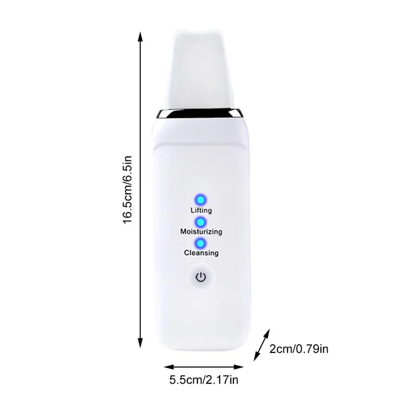 USB uitrsonic глубокий аппарат для чистки лица скруббер кожи удаления грязи черных