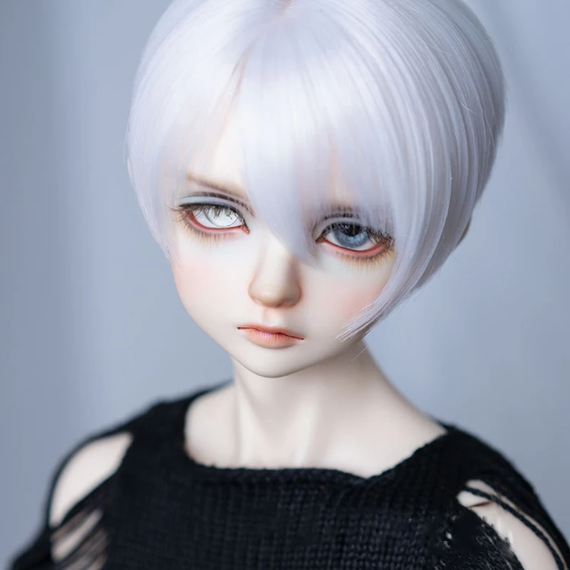 Bybrana Bjd парик 1/3 1/4 Sd кукла короткие волосы мальчик косая челка сбоку парики |
