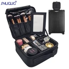 Женский брендовый профессиональный косметический Органайзер, зеркальный дорожный косметический чехол для макияжа, ящик для инструментов для макияжа, чехол s, сумка для хранения