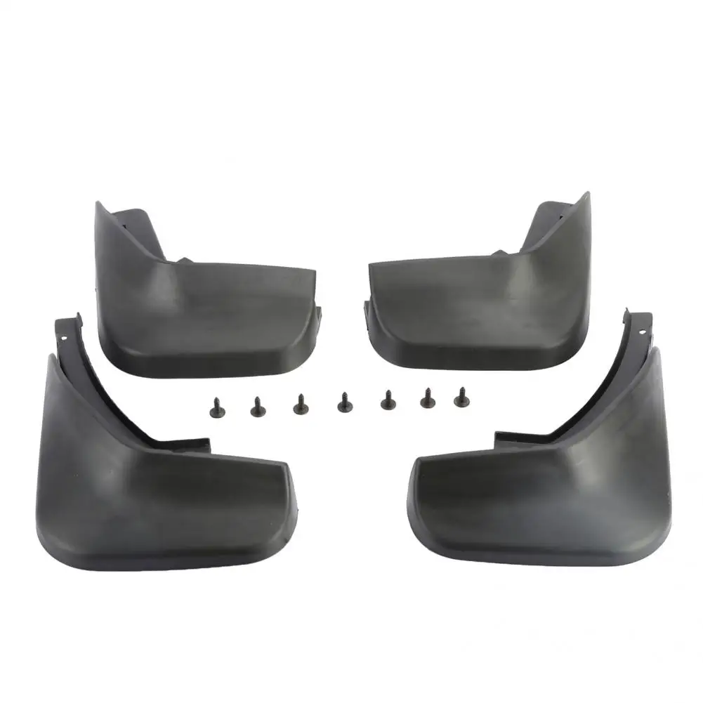 

Steady 4 Pcs Helpful Professional Mud Flaps Modification ABS Mudguards Direct