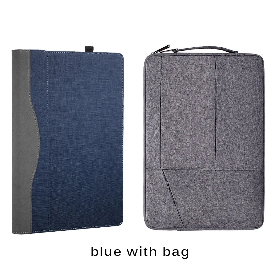 blue with bag Чехол для ноутбука lenovo Yoga 530-14 съемный защитный рукав для ноутбука портфель бизнес-чехол для 530-14IKB - Цвет: blue with bag