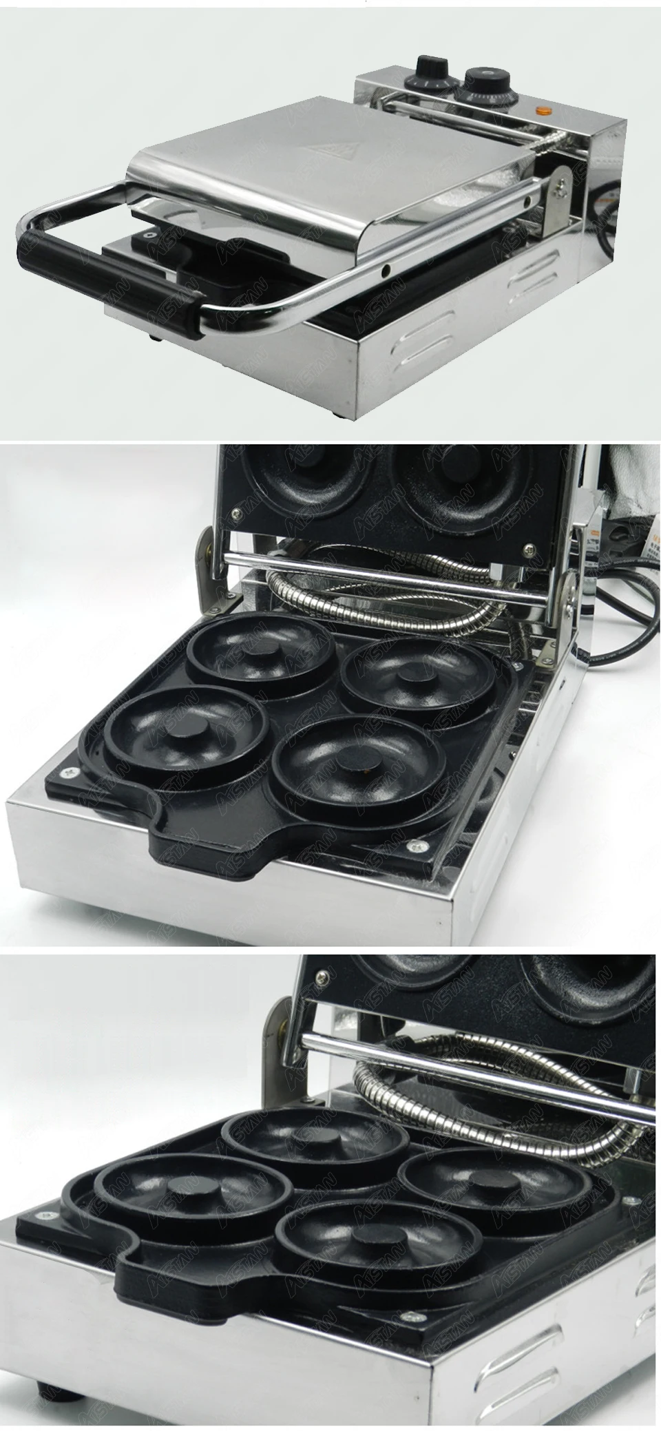 Электрическая автоматическая мини машина EG6A для производства пончиков