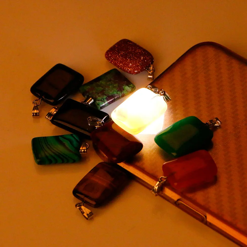 Подвеска для ожерелья из натурального камня подвеска полудрагоценного