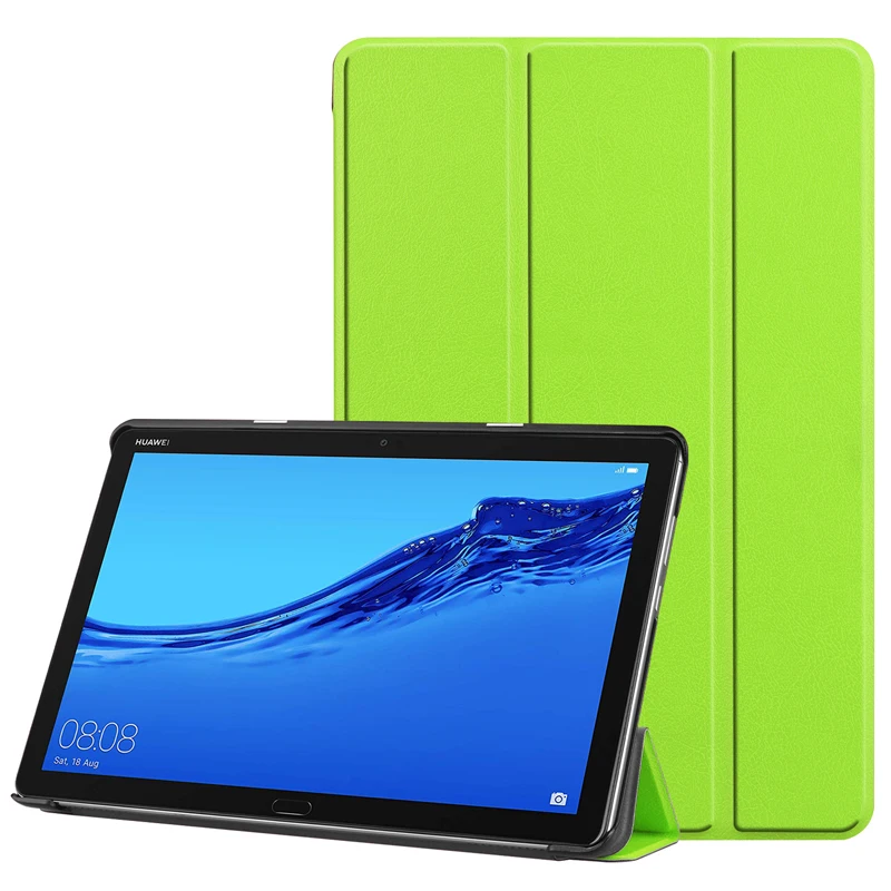 

Деловой чехол-книжка для планшета Huawei MediaPad M5 Lite 10 BAH2-W19/L09/W09, из искусственной кожи