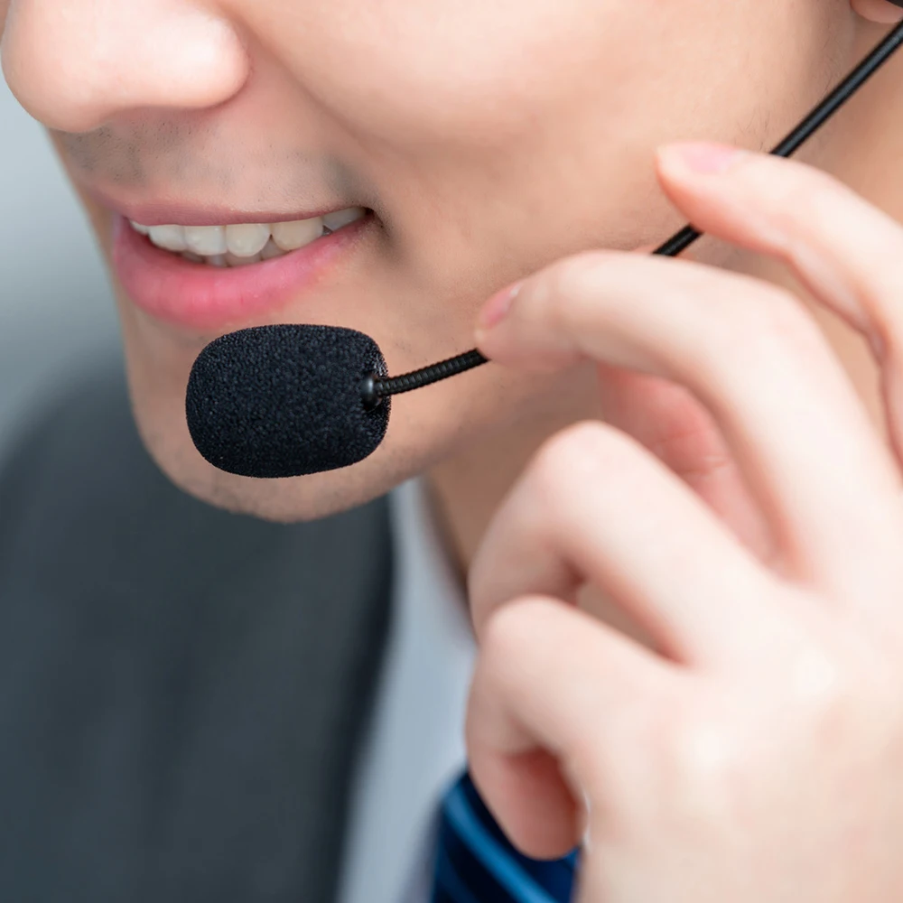 Проводные наушники 3 5 мм легкие с микрофоном и шумоподавлением компьютерная