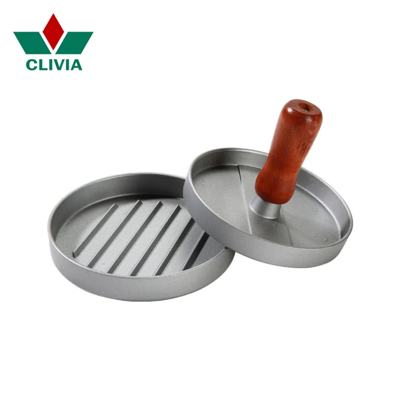 CLIVIA новый пресс для гамбургеров 1 комплект круглая форма изготовитель и котлет